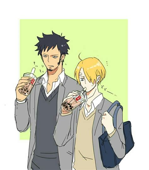 Law X Sanji Lawsan Ship One Piece Love Trafalgar Law X Vinsmoke Sanji