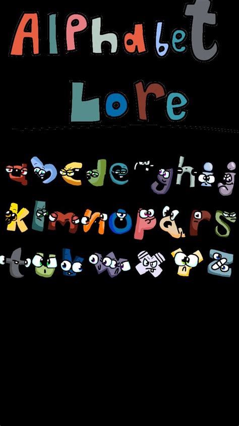 Alphabet Lore a-z Baby Versions