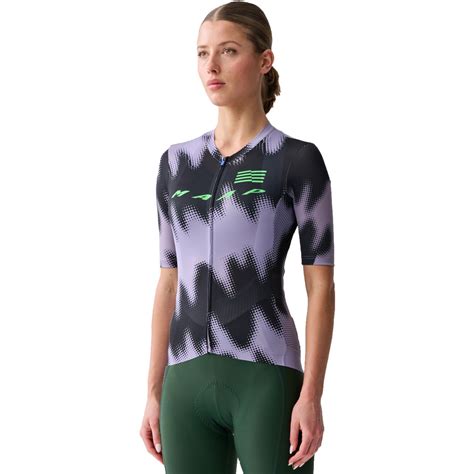 MAAP LPW Pro Air 2 0 Fietsshirt Met Korte Mouwen Dames Purple Ash Black