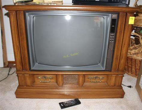 Old Zenith Floor Model Tv