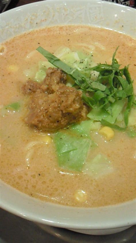 僕の味噌ラーメン ボロネーゼバター添え けんちゃんの脳天記