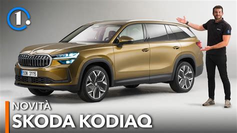 Skoda Kodiaq 2024 Motori Ibridi E Diesel Bagagliaio Immenso E