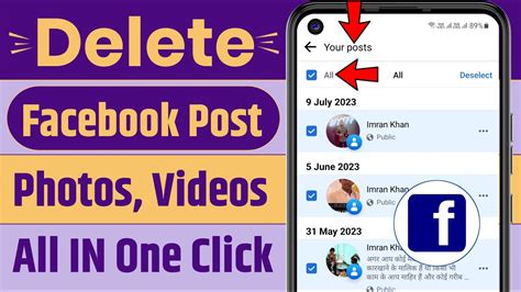 How To Delete All Facebook Post In One Click 2023 How To Delete All Post On Facebook In One