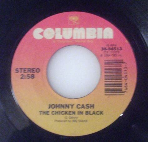 The Chicken In Black Battle Of Nashville By Johnny Cash Single Novelty Reviews Ratings