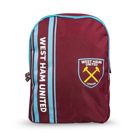 West Ham United Stripe Backpack Shop Today Get It Tomorrow