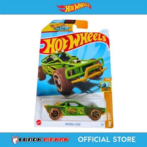 Hot Wheels Hw Roll Cage Green Shopee Malaysia