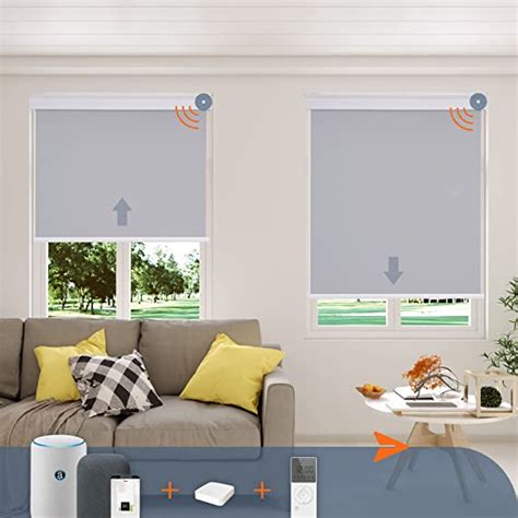 Amazon Kerxwerd Motorized Blackout Blinds Customize Width 21 110