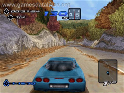 Need For Speed III Hot Pursuit Sony Playstation Artwork In Game