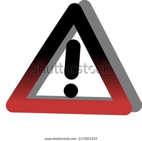 Warning Symbol Sign Vector Illustration Stock Vector (Royalty Free ...