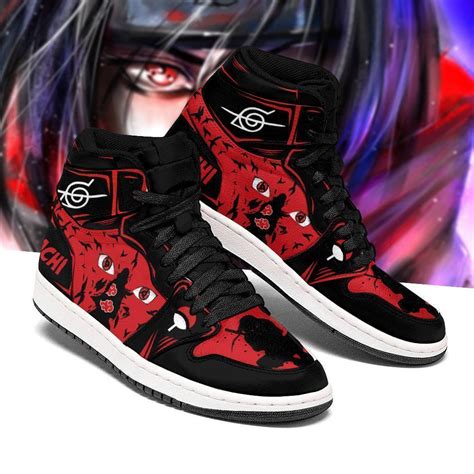 Naruto Itachi Uchiha Air Jordan High Sneakers V