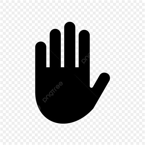 hand icon transparent background