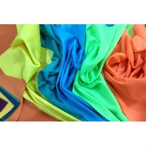 Plain Solids High Quality Super Poly Fabric Multiple At Rs Kg In