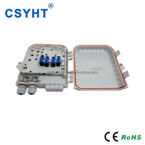 Ports Ftth Fiber Optic Terminal Box With Splitter China Fiber Optic