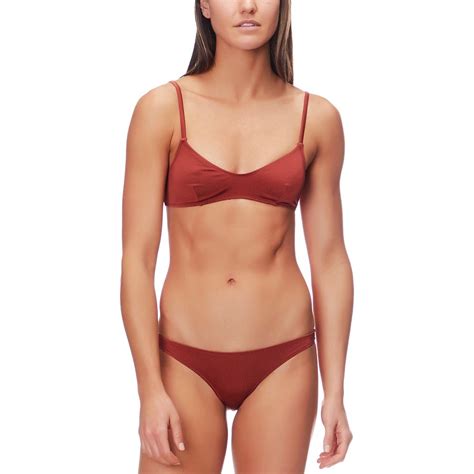 Solid Striped Rachel Bikini Top Women S Backcountry