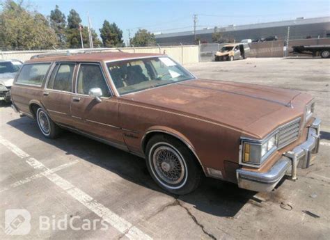 1985 Oldsmobile Custom Cruiser 1g3bp35y6f9052189 Bid History Bidcars