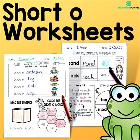 CVC-short o worksheet | Live Worksheets - Worksheets Library