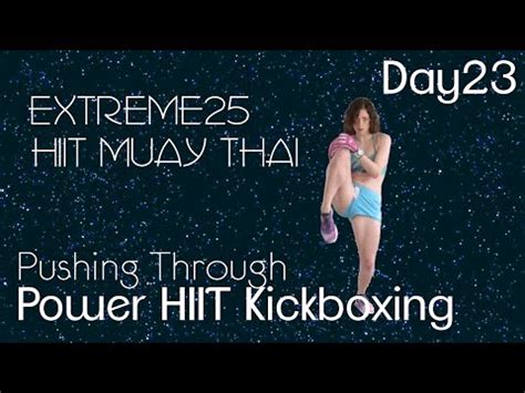 Min Hiit Muay Thai Kickboxing Workout Youtube