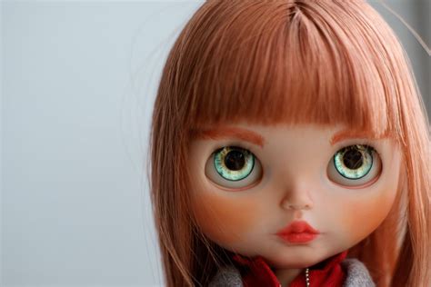 Neo Blythe Doll Custom Original Takara Doll With Red Hair | Etsy