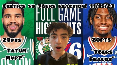 Celtics Own 76ers Boston Celtics Vs Philadelphia 76ers Highlights 2023 24 Nba Season