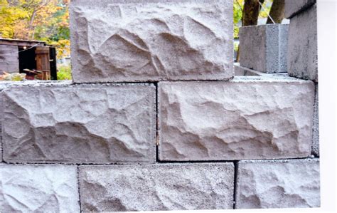 Historic Rock Face Block Decorative Concrete Block Rock Face Block