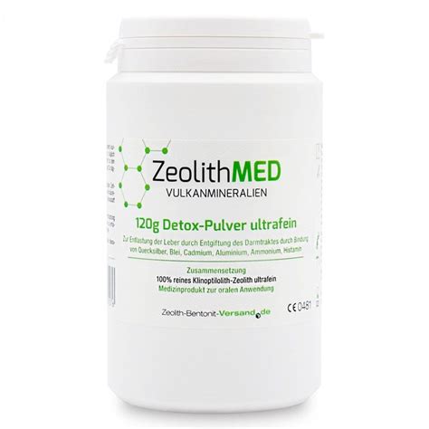 Zeolith Med Pulver Ultrafein Reines Klinoptilolith Vulkanmineral