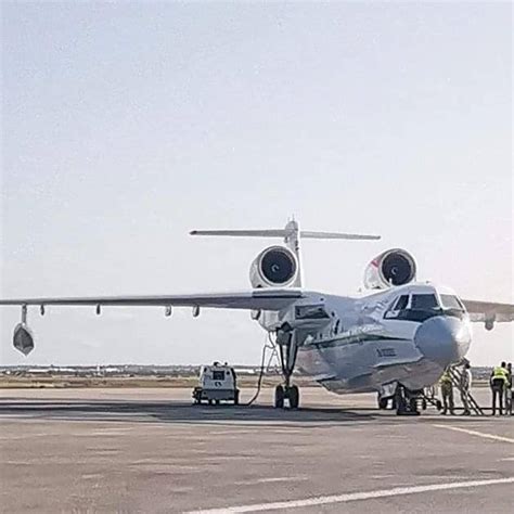 Первый поставленный Алжиру самолёт-амфибия Бе-200ЧС (Be-200ES ...