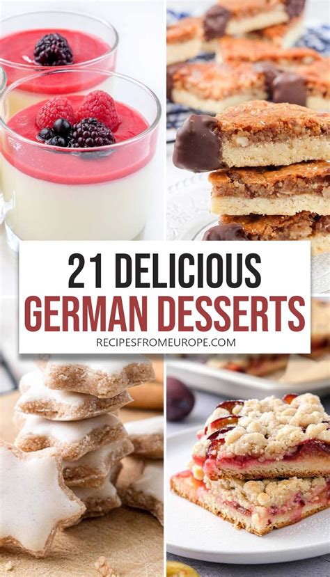 21 Authentic German Desserts W Recipes Recipes From Europe