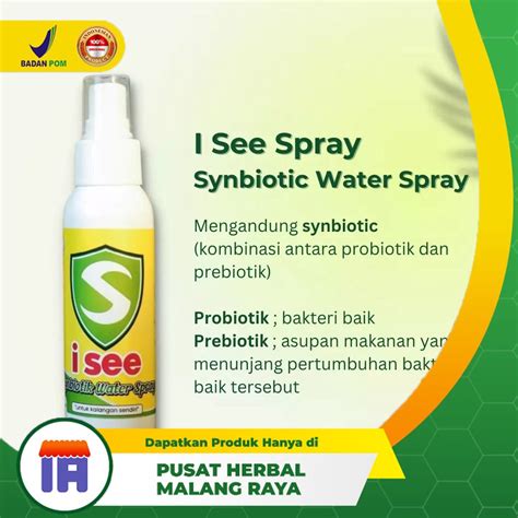 Jual I SEE SYNBIOTIK WATER SPRAY SEMPROTAN 100 ML OBAT LUKA Dalam