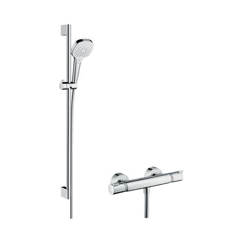 Hansgrohe Croma Select E Душевая система внешнего монтажа Vario с