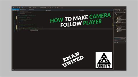 Unity How To Make Camera Follow Player Youtube