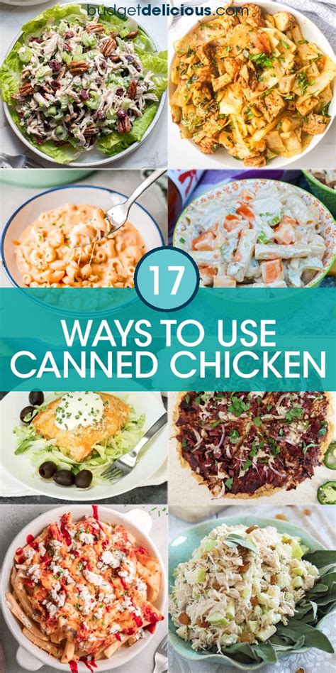 17 Canned Chicken Recipes - Budget Delicious