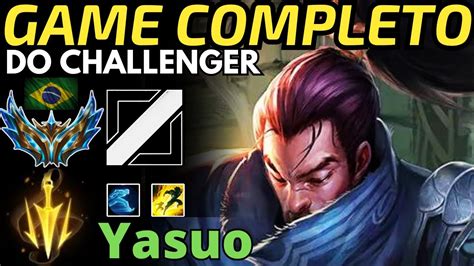 Yasuo Mid Vs Xerath Br Challenger Game Completo Youtube