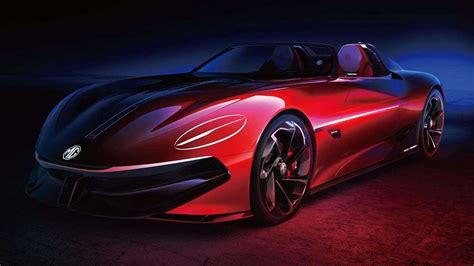 MG Cyberster electric roadster concept previews an emotive sports car