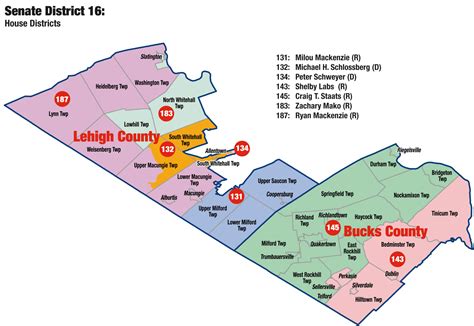 District Map - Senator Coleman