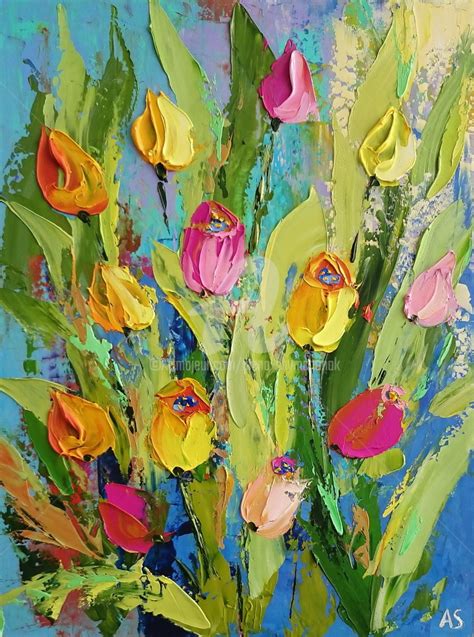 Tulips Paintings Search Result At Paintingvalley