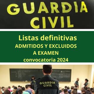 PUBLICADA LISTA DEFINITIVA DE ADMITIDOS Y EXCLUIDOS A LAS PRUEBAS