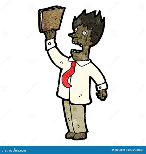 Angry businessman cartoon stock vector. Illustration of retro - 38062524