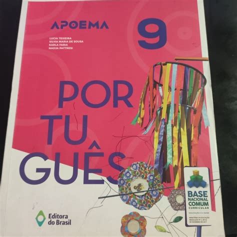 Livro De Português 9 Ano 2025 - Livro de Português Apoema 9 ano | Shopee Brasil