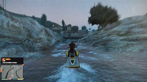 GTA V 5 Jet Ski River Rapids Down Stream YouTube