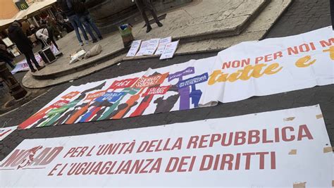 In Piazza Per Il No All Autonomia Differenziata Un Progetto Eversivo