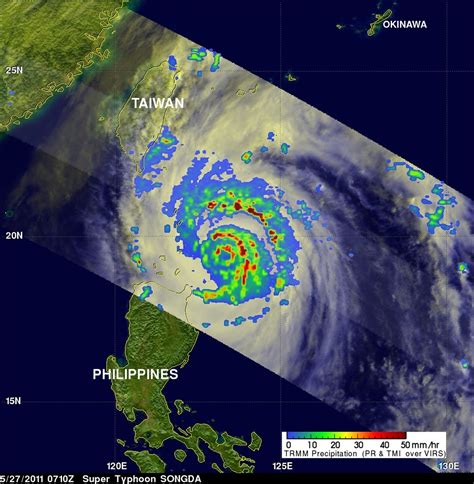 Heavy Rainfall Seen In Super Typhoon Songda Super Typhoon Flickr