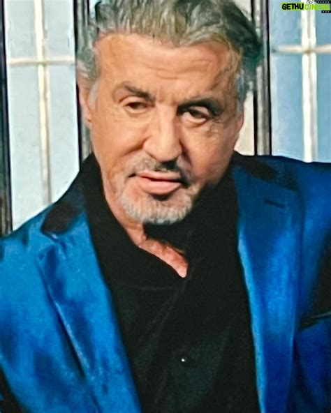 Sylvester Stallone Instagram – On the set, getting ready to do another