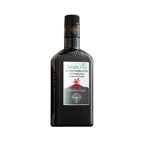 Natura Viva Extra Virgin Olive Oil P D O Monte Etna Organic The