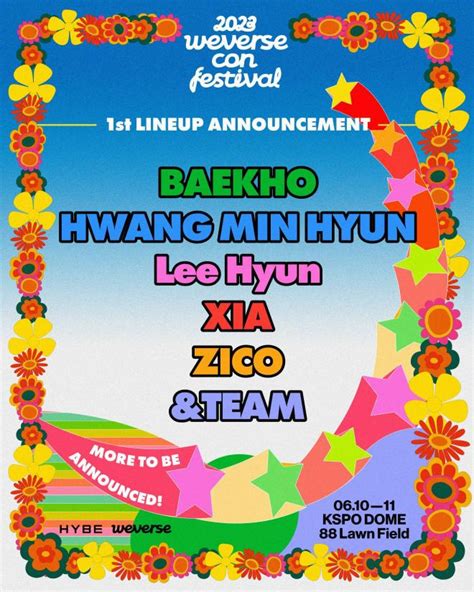 Weverse Con Festival Announces First Lineup