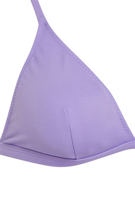 TRENDYOLMİLLA Lila Üçgen Core Bikini Üstü TBESS BU Fiyatı Yorumları Trendyolmilla