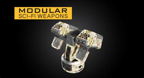 Modular Sci-Fi Weapons — Ebal Studios