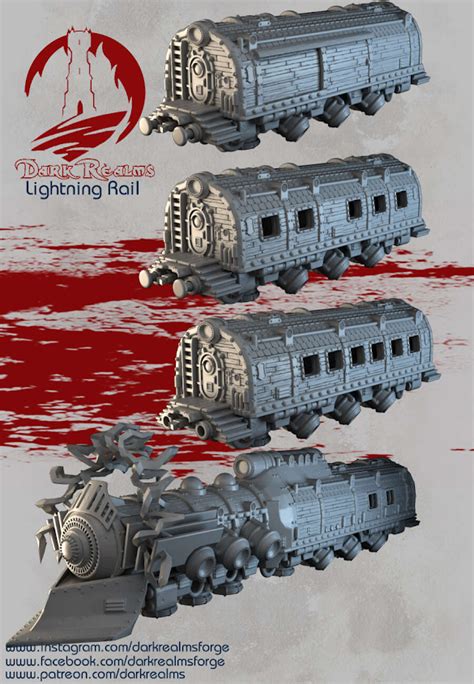 Dark Realms Lightning Rail Free De Dark Realms Wargaming Hub