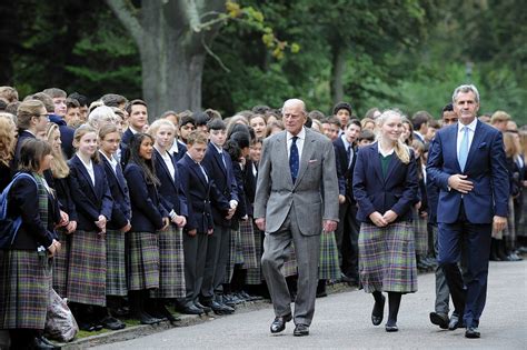 Prince Philip Helps Gordonstoun Celebrate 80th Birthday Press And Journal