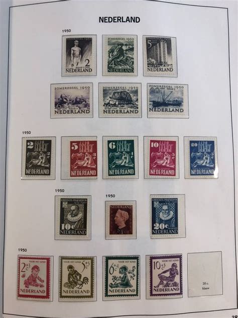 Netherlands 1899 1998 Collection In Two DAVO Albums Catawiki