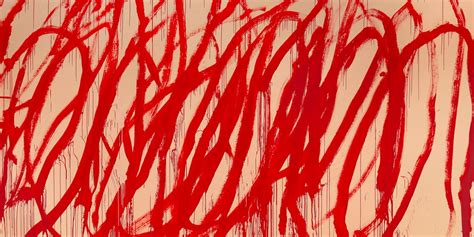 Phillips Auction Cy Twombly Bacchus Paintings Art Hypebeast